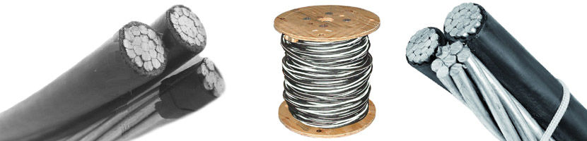 aluminum triplex underground cable charactors