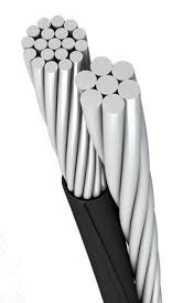 duplex aluminum direct burial cable