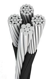 quadruplex aluminum direct burial cable